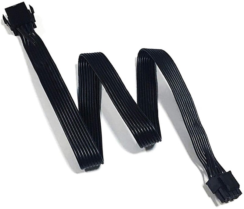 TeamProfitcom ATX CPU 8 Pin Power Extension Cable CPU 8 Pin Female to 8(4+4) Pin Male EPS-12V Extension Cable for Motherboard 25 Inches - Image 1